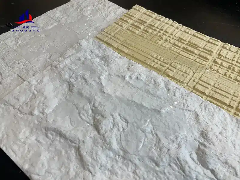 Water absorption rate of flexible stone panels ≤ 2%